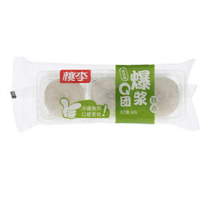 桃李抹茶味爆浆Q团糕点