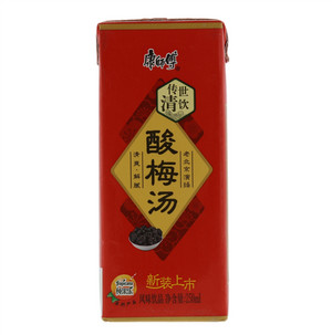 康师傅传世清饮酸梅汤 风味饮品250ml