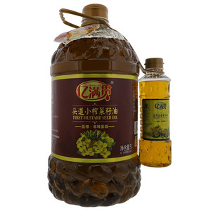 亿满贯三级头道小榨菜籽油
