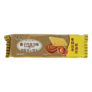 康师傅榛子巧克力味甜酥夹心饼干