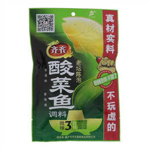 齐齐老坛陈泡酸菜鱼调料