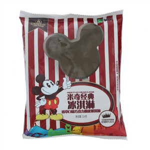 蒙牛米奇经典香草口味巧克力脆皮冰淇淋