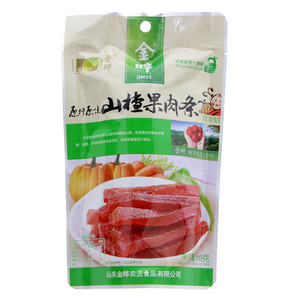 金晔蔬菜山楂果肉条（软条）