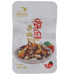 闽南渔港香辣味香嫩章鱼