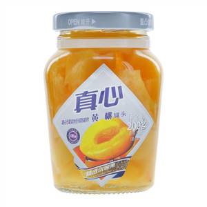 真心黄桃罐头