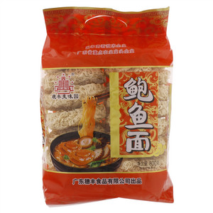 穗丰麦味园鲍鱼面（非油炸  热风干燥方便面）