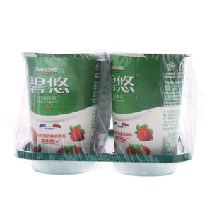 碧悠B益畅菌  果吸草莓口味风味发酵乳