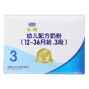 君乐宝乐纯幼儿配方奶粉（12-36月龄，3段）