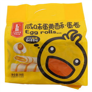 咔啰卡曼咸味蛋黄酥蛋卷