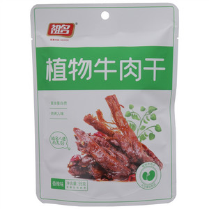 祖名香辣味植物牛肉干