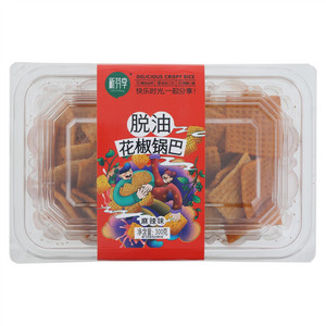 祁芬享脱油花椒锅巴（麻辣味）