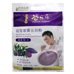 劲家庄谷乐乐蓝莓紫薯燕麦配方五谷粉