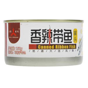 SANYU&SHENGGANG三渔圣冈香辣带鱼罐头