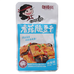邬辣妈排骨味香菇脆豆干