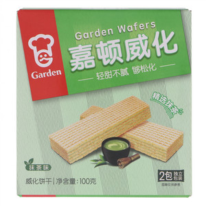 嘉顿威化饼干（抹茶味）