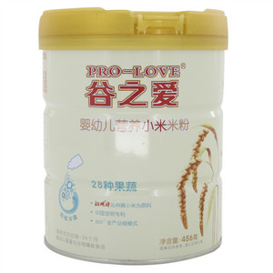 PRO-LOVE 谷之爱 婴幼儿营养小米米粉（28种果蔬）
