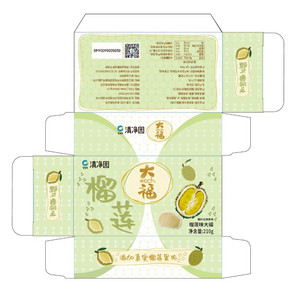 清净园榴莲味大福