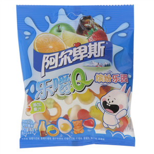 阿尔卑斯乐嚼Q缤纷乐园凝胶糖果