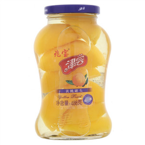 兆宝津尝黄桃罐头