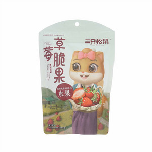三只松鼠小脑袋草莓脆果