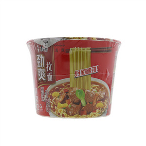 康师傅劲爽拉面 红烧牛肉桶面（清真）