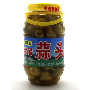 郑观荣甜醋蒜头