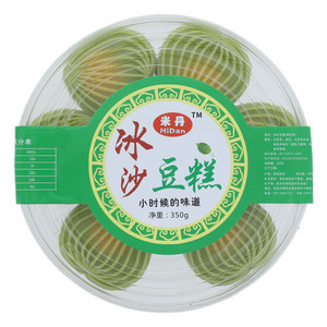 米丹绿豆味冰沙豆糕
