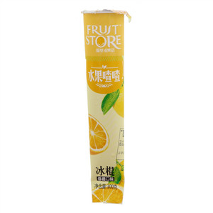 美伦隔壁水果店水果喳喳香橙口味冰棍