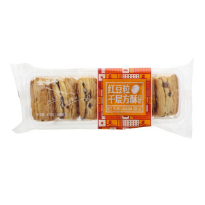 金谷亭红豆粒千层方酥面包