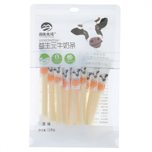 图腾牧场原味益生元牛奶条