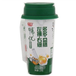 光明畅优益菌多风味发酵乳(橙蓉西番莲)