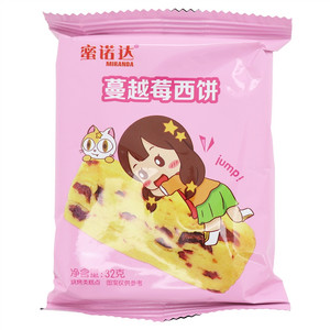 密诺达蔓越莓西饼