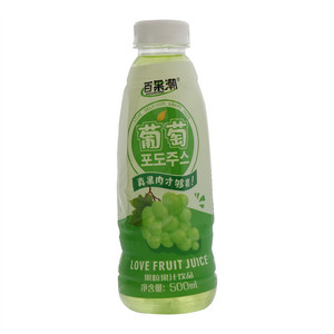 百果潮葡萄果粒果汁饮品