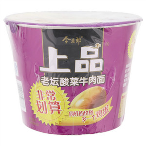 上品老坛酸菜牛肉面