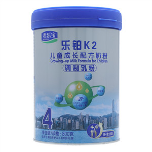 君乐宝乐铂K2儿童成长配方奶粉