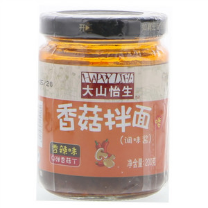 大山怡生香菇拌面