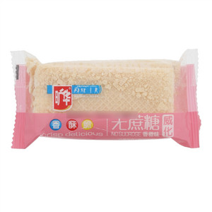 旷华无蔗糖香橙味威化饼