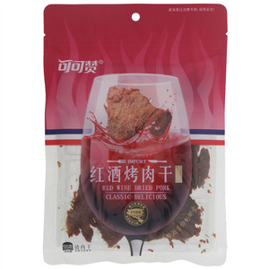 可可赞红酒烤肉干