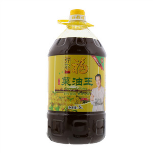 好彩福四川风味菜籽油5L
