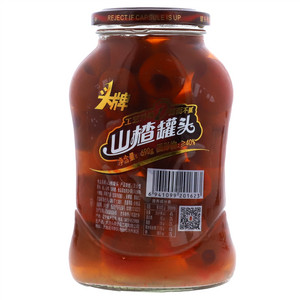 头牌山楂罐头