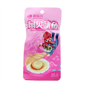 蔚蓝谷香辣味扇贝鱿鱼