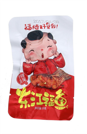 东江福鱼（香辣鱼尾）（净含量：15克)