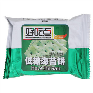 好吃点低糖海苔饼