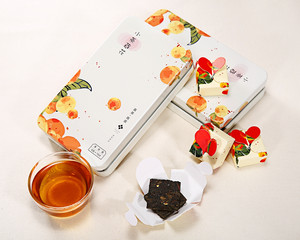 小茶藏花黑茶+陈皮