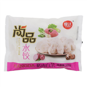 慷达尚品猪肉白菜水饺