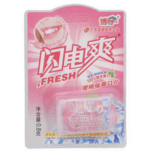 博仔蜜桃味爽口片