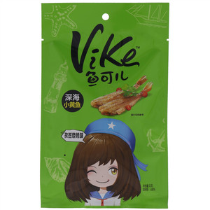 乐惠vike鱼可儿孜然烧烤味小黄鱼