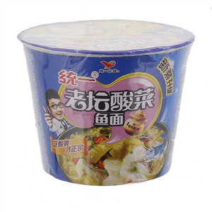 来一桶老坛酸菜鱼面