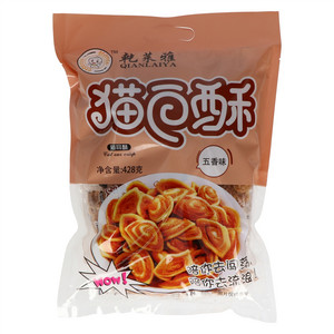 乾莱雅QIANLAIYA五香味猫耳酥