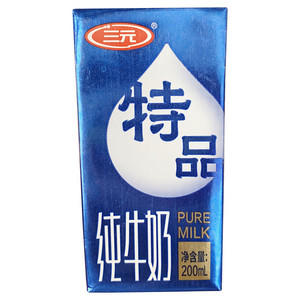 三元特品纯牛奶